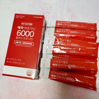 메타아르기닌 GC녹십자웰빙 메타 아르기닌 6000 플러스 오르니틴 — 5점을 준 리뷰어가 2022년 6월 올린 사용 사진