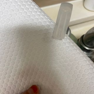 부직포나라 중금속유해물질ZERO 뜯어쓰는 주방 일회용수세미 60매 2매 — 5점을 준 리뷰어가 2022년 9월 올린 사용 사진