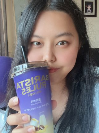 바리스타룰스 돌체 라떼 — 5점을 준 리뷰어가 2023년 4월 올린 사용 사진
