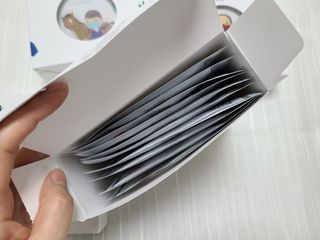 [블루 본 아이노우] 유아용 컬러마스크 40 PCS SET 2중 택 1 — 5점을 준 리뷰어가 2021년 5월 올린 사용 사진
