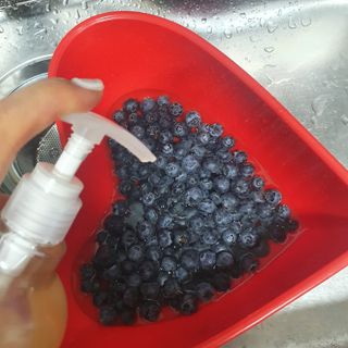 심플리오리빙 어니스트 주방세제 본품 500ml + 리필 900ml (코코넛향) — 5점을 준 리뷰어가 2022년 6월 올린 사용 사진