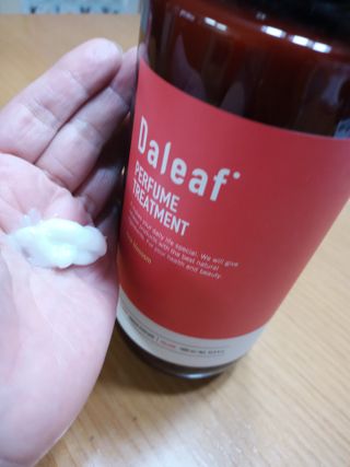 달리프 진저 베러퍼퓸 트리트먼트 1000ml 향 5종 — 5점을 준 리뷰어가 2021년 3월 올린 사용 사진