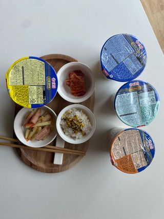 NISSIN 닛신 컵누들  4종 - 씨푸드오리지날, 씨푸드 스파이시, 씨푸드 커리, 씨푸드 XO소스 — 4.5점을 준 리뷰어가 2022년 12월 올린 사용 사진