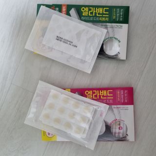 올리브영 엘라밴드 하이드로 도트 스팟패치 12mm, 티트리 — 5점을 준 리뷰어가 2022년 10월 올린 사용 사진