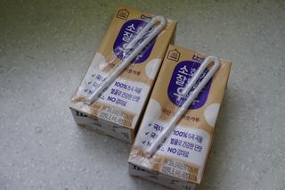 소화가 잘되는 우유 국산 5곡 미숫가루 — 5점을 준 리뷰어가 2021년 9월 올린 사용 사진