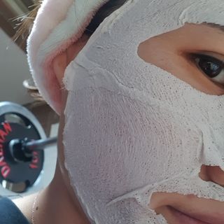 아이디플라코스메틱 페이스핏 플라스터 마스크 _ 리뉴얼 — 5점을 준 리뷰어가 2021년 7월 올린 사용 사진