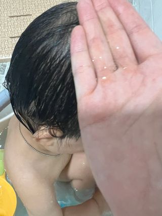 소노앙쥬 프렌들리 샴푸앤바스 + 호랑이아저씨 아토시카밤 — 5점을 준 리뷰어가 2022년 6월 올린 사용 사진
