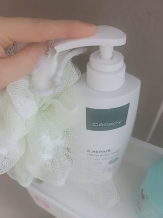 셀라피 에이리페어 크림 바디 워시 2세대 500ml — 5점을 준 리뷰어가 2021년 2월 올린 사용 사진