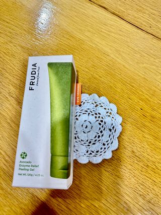 [후르디아] 아보카도 비건 약산성 효소필링젤 — 4.5점을 준 리뷰어가 2024년 2월 올린 사용 사진