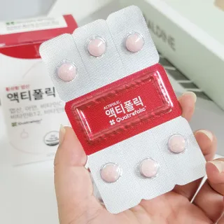 [리노브] 4세대 활성엽산 액티폴릭 270mg x 30정 — 5점을 준 리뷰어가 2022년 7월 올린 사용 사진