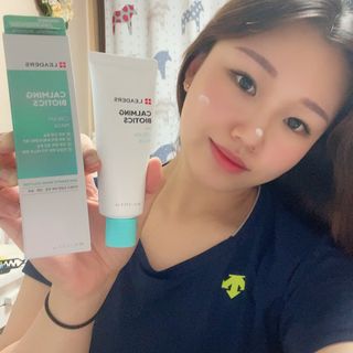 리더스코스메틱 리더스 카밍 바이오틱스 크림 마스크 — 5점을 준 리뷰어가 2021년 5월 올린 사용 사진