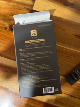 담소은 자극없는 무알콜 휴대용 한방가글 스틱 가글담 — 5점을 준 리뷰어가 2022년 7월 올린 사용 사진