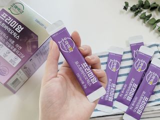 [유산균] 오마이락 프리미엄 포스트바이오틱스 30P — 5점을 준 리뷰어가 2022년 11월 올린 사용 사진