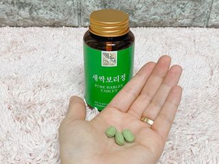 일편강심 여주정,마카정,새싹보리정,보스웰리아정,저분자콜라겐 — 3점을 준 리뷰어가 2021년 7월 올린 사용 사진