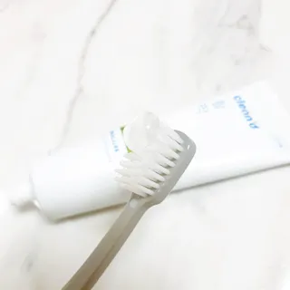 주식회사 클린디 [클린디]🌿민트향으로 상쾌하게, 단짝가글 + 맞춤 칫솔 + 치약 세트🦷 — 5점을 준 리뷰어가 2022년 1월 올린 사용 사진