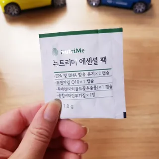 뉴트리미 에센셜팩 1개월분, 30포 — 5점을 준 리뷰어가 2023년 4월 올린 사용 사진