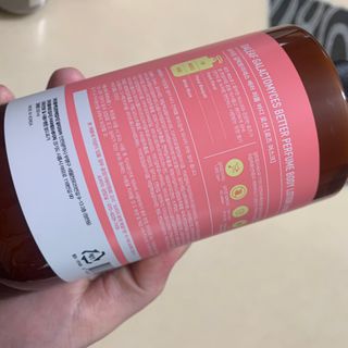 달리프 갈락토미세스 베러 퍼퓸 바디로션 로즈머스크 — 5점을 준 리뷰어가 2021년 2월 올린 사용 사진