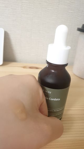 마리엔메이 센서티브 수딩 젤 크림 + 어성초 티트리 추출물 세럼 + 어성초 티트리 모공 클렌징 폼 — 5점을 준 리뷰어가 2021년 9월 올린 사용 사진