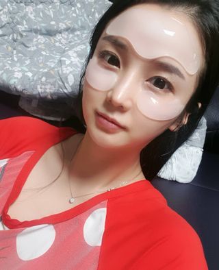 아이디플라코스메틱 아이디 페이스핏 플러스 패치 v2 — 5점을 준 리뷰어가 2021년 4월 올린 사용 사진