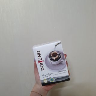 도이퉁 드립백 커피 60g 다크로스트 미디움로스트 — 5점을 준 리뷰어가 2021년 3월 올린 사용 사진