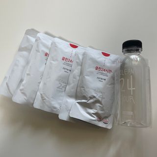 클린24시간 1BOX(5포) + 전용보틀(500ml) — 5점을 준 리뷰어가 2022년 10월 올린 사용 사진
