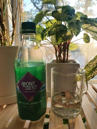 몽베스트 Montbest with Sparkling water Plain 20병 — 5점을 준 리뷰어가 2021년 10월 올린 사용 사진