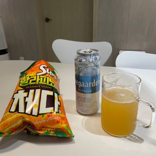 강렬한 태양의 맛 썬의 신제품, 썬 할라피뇨체다 — 5점을 준 리뷰어가 2022년 6월 올린 사용 사진