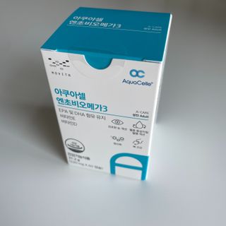 메디포스트 모비타 아쿠아셀 엔초비오메가3 60캡슐 — 5점을 준 리뷰어가 2023년 2월 올린 사용 사진