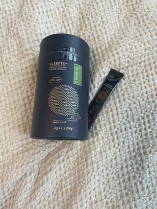 프리마인 자체 기업부설 연구소에서 찾아낸 건강한 수면의 비밀.  슬립토 플러스 30포 — 5점을 준 리뷰어가 2021년 11월 올린 사용 사진