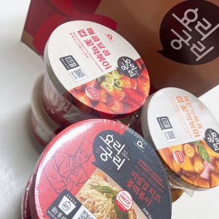 프리 [요리궁리] 타입 B (매콤,치즈,매콤까르보) 꽃떡볶이 6개입 세트 — 5점을 준 리뷰어가 2025년 2월 올린 사용 사진