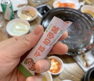 아이비웰니스 빵순이 식탁 위의 필수템! 빵순이 효소 키위맛 100포 + 석류맛 14포 (총 114포) — 5점을 준 리뷰어가 2023년 1월 올린 사용 사진