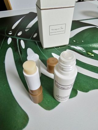 더사가오브수 [사가수] 효혜윤 보태니컬 에너지 에센스인로션 20ml /아이포올 스틱 3g — 5점을 준 리뷰어가 2023년 2월 올린 사용 사진