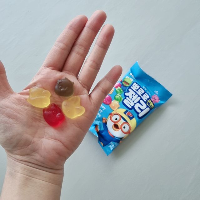 팔도 뽀로로 과일맛 젤리 리뷰 사진