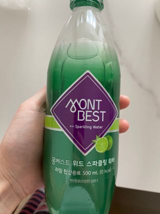 몽베스트 Montbest with Sparkling water Lime20병 — 5점을 준 리뷰어가 2023년 3월 올린 사용 사진