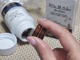 프리마인 홍삼의 강력한 에너지, 이제는 흡수율을 높인 최첨단 캡슐로 간편하게 초고속 충전하세요. — 5점을 준 리뷰어가 2022년 4월 올린 사용 사진