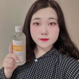 나나스킨 캐모마일아쿠아수딩토너 — 5점을 준 리뷰어가 2021년 5월 올린 사용 사진