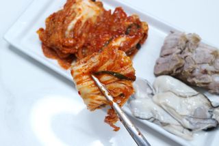 셰프애찬 알배기 겉절이 김치 1kg — 5점을 준 리뷰어가 2022년 11월 올린 사용 사진
