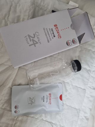 클린24시간 1BOX(5포) + 전용보틀(500ml) — 5점을 준 리뷰어가 2023년 7월 올린 사용 사진