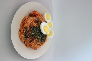 [한면원] 비빔국수 2인분 — 5점을 준 리뷰어가 2022년 8월 올린 사용 사진