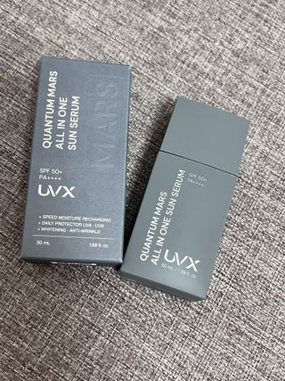 UVX 퀀텀 마스 올인원 선세럼 — 5점을 준 리뷰어가 2024년 1월 올린 사용 사진