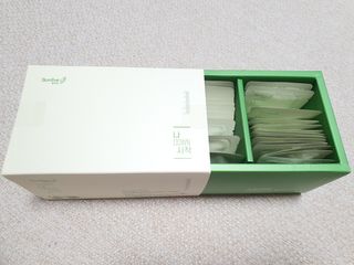 12월 15일 출시, 건강기능식품 브랜드 본리브 나 다운 시작 제품 3종 — 4.5점을 준 리뷰어가 2021년 2월 올린 사용 사진