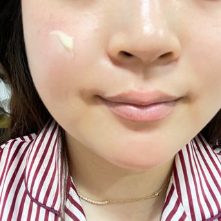 AYU25[아유트웬티파이브]다마스크로즈워터 베이스 천연 수분 촉촉 크림 — 4.5점을 준 리뷰어가 2021년 2월 올린 사용 사진