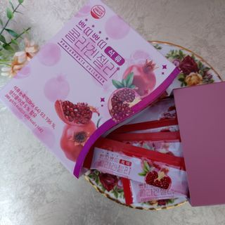 헬스업_쁘띠쁘띠석류콜라겐젤리_20g x 14포 — 5점을 준 리뷰어가 2021년 2월 올린 사용 사진