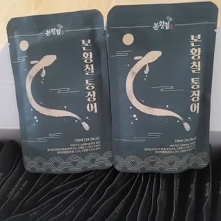 [비린내 완벽제거] 본황칠 통장어 국내산 장어즙 아르기닌 2800mg 장어즙효능 기력보강 — 5점을 준 리뷰어가 2022년 8월 올린 사용 사진