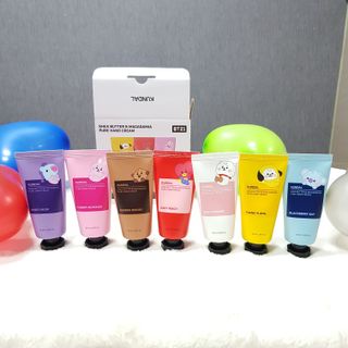 쿤달 BT21 시어버터 앤 마카다미아 퓨어 핸드크림 50ml 7구 기프트 세트 — 5점을 준 리뷰어가 2021년 3월 올린 사용 사진