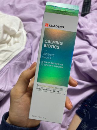 리더스코스메틱 리더스 카밍 바이오틱스 에센스 워터 — 5점을 준 리뷰어가 2021년 3월 올린 사용 사진