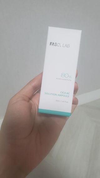 파시랩 시카 AC 솔루션 앰플 — 5점을 준 리뷰어가 2021년 8월 올린 사용 사진