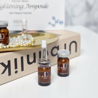 제이앤디바이오 앙코르 블랑 브라이트닝 앰플 — 4점을 준 리뷰어가 2022년 2월 올린 사용 사진