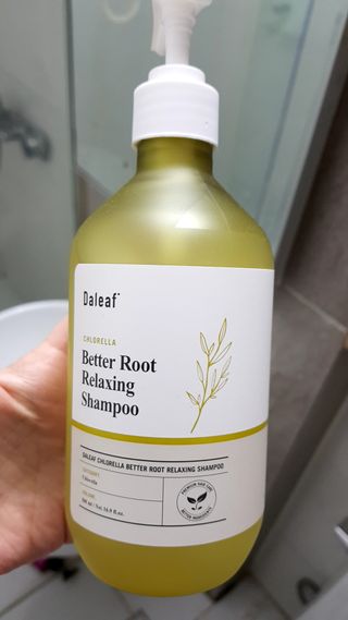 달리프 클로렐라 베러 루트 릴렉싱 샴푸 500ml — 5점을 준 리뷰어가 2021년 3월 올린 사용 사진