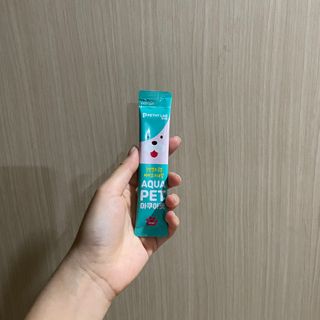 펫시랩 반려견용 액상 프리바이오틱스 아쿠아펫 — 4점을 준 리뷰어가 2021년 1월 올린 사용 사진
